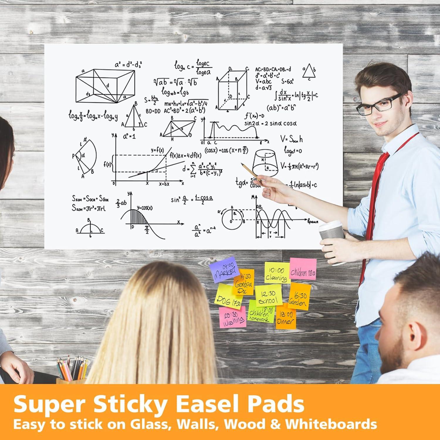 Papel de Pizarra Adhesivo JehXinz 63.5x76.2 cm 30 Hojas