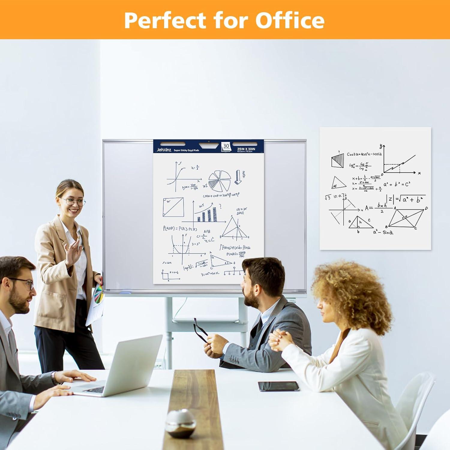 Papel de Pizarra Adhesivo JehXinz 63.5x76.2 cm 30 Hojas