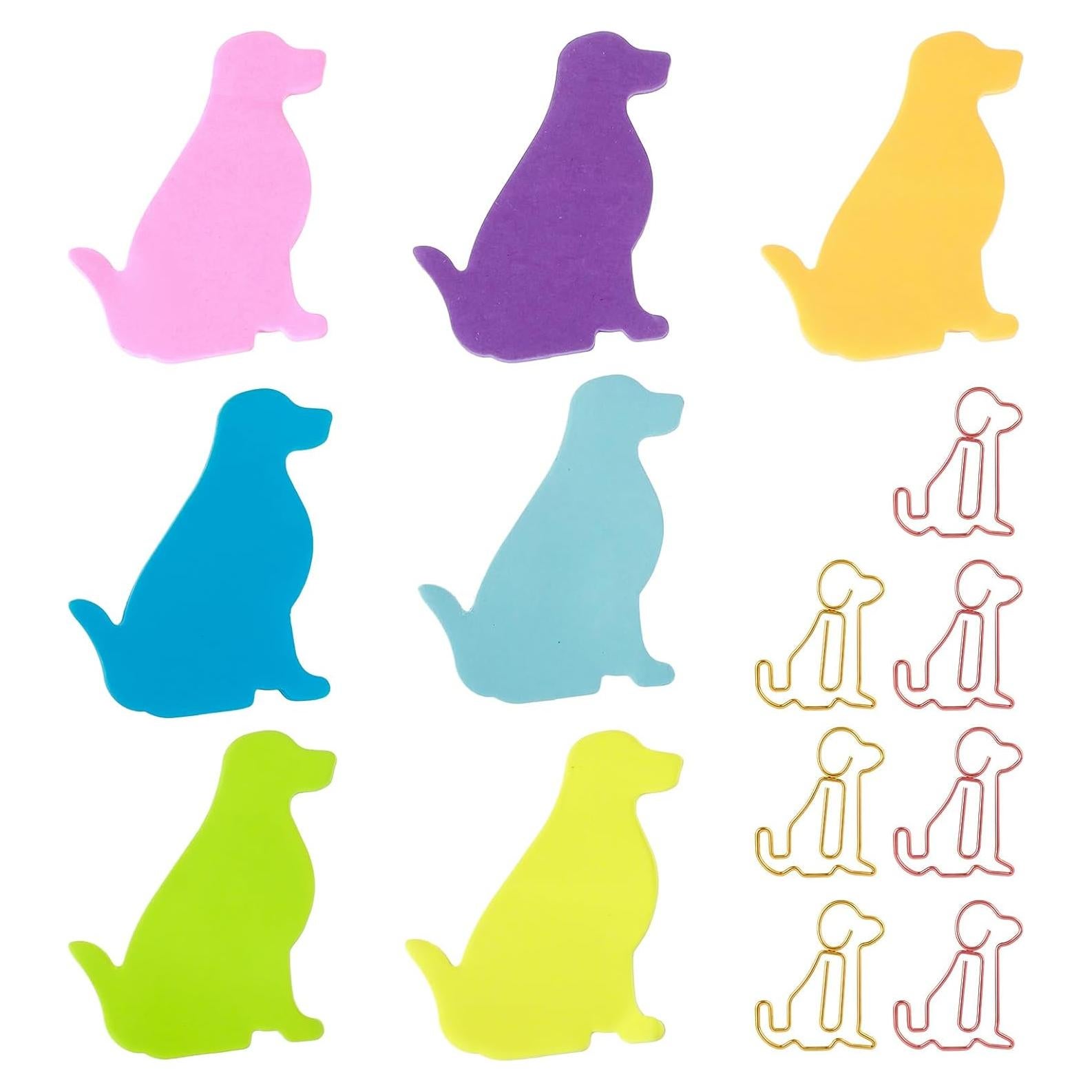 Notas Adhesivas de Perro Ymapinc 210 Hojas Coloridas