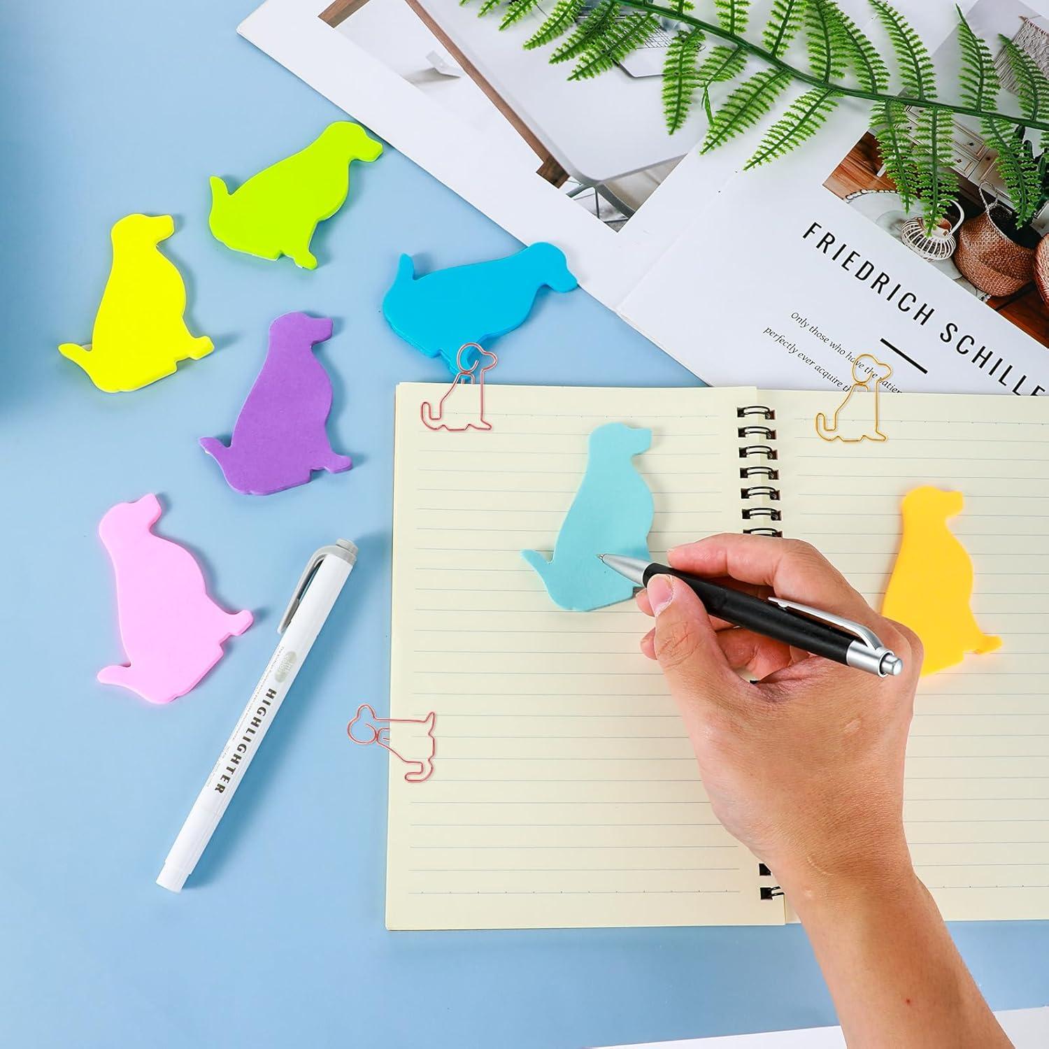 Notas Adhesivas de Perro Ymapinc 210 Hojas Coloridas