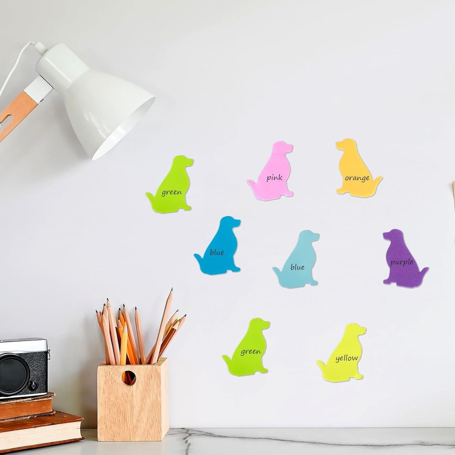 Notas Adhesivas de Perro Ymapinc 210 Hojas Coloridas