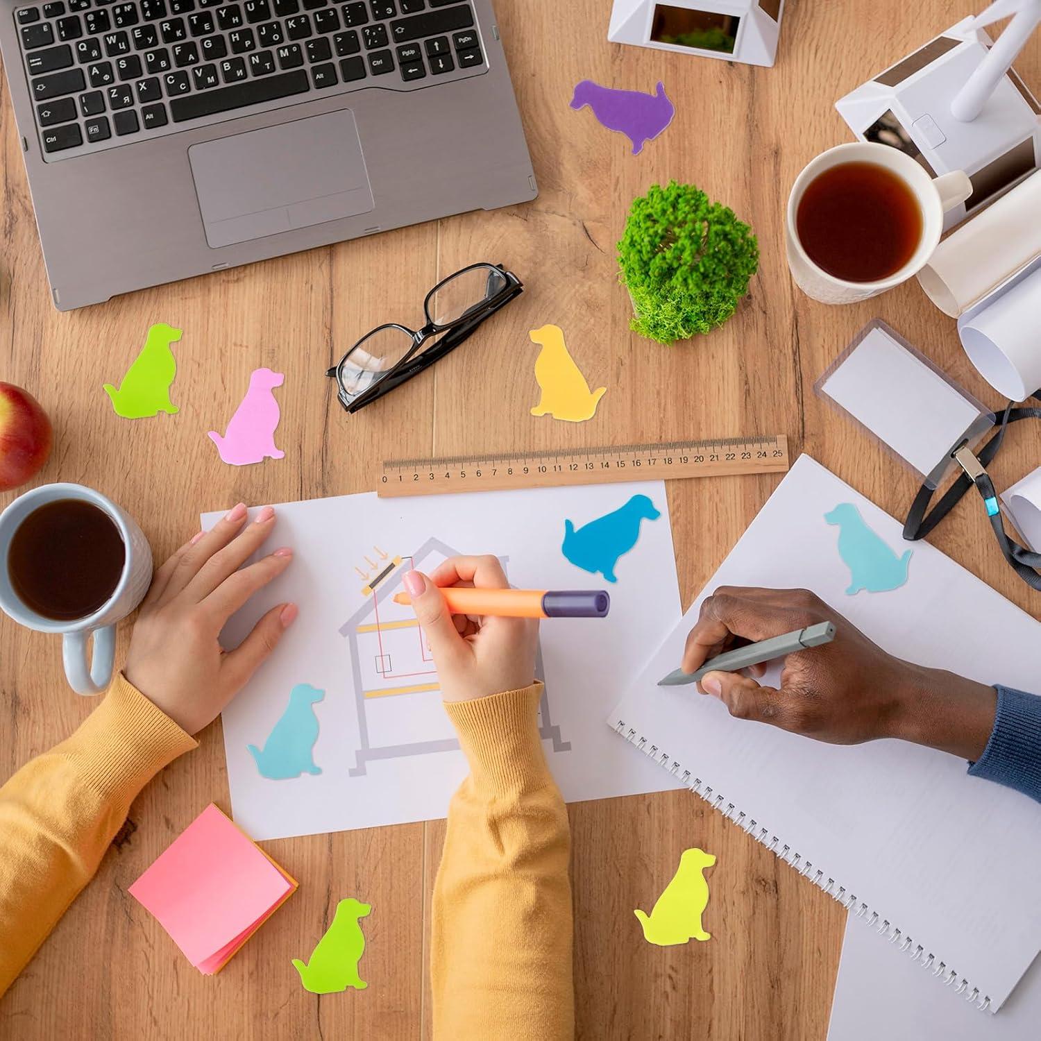 Notas Adhesivas de Perro Ymapinc 210 Hojas Coloridas