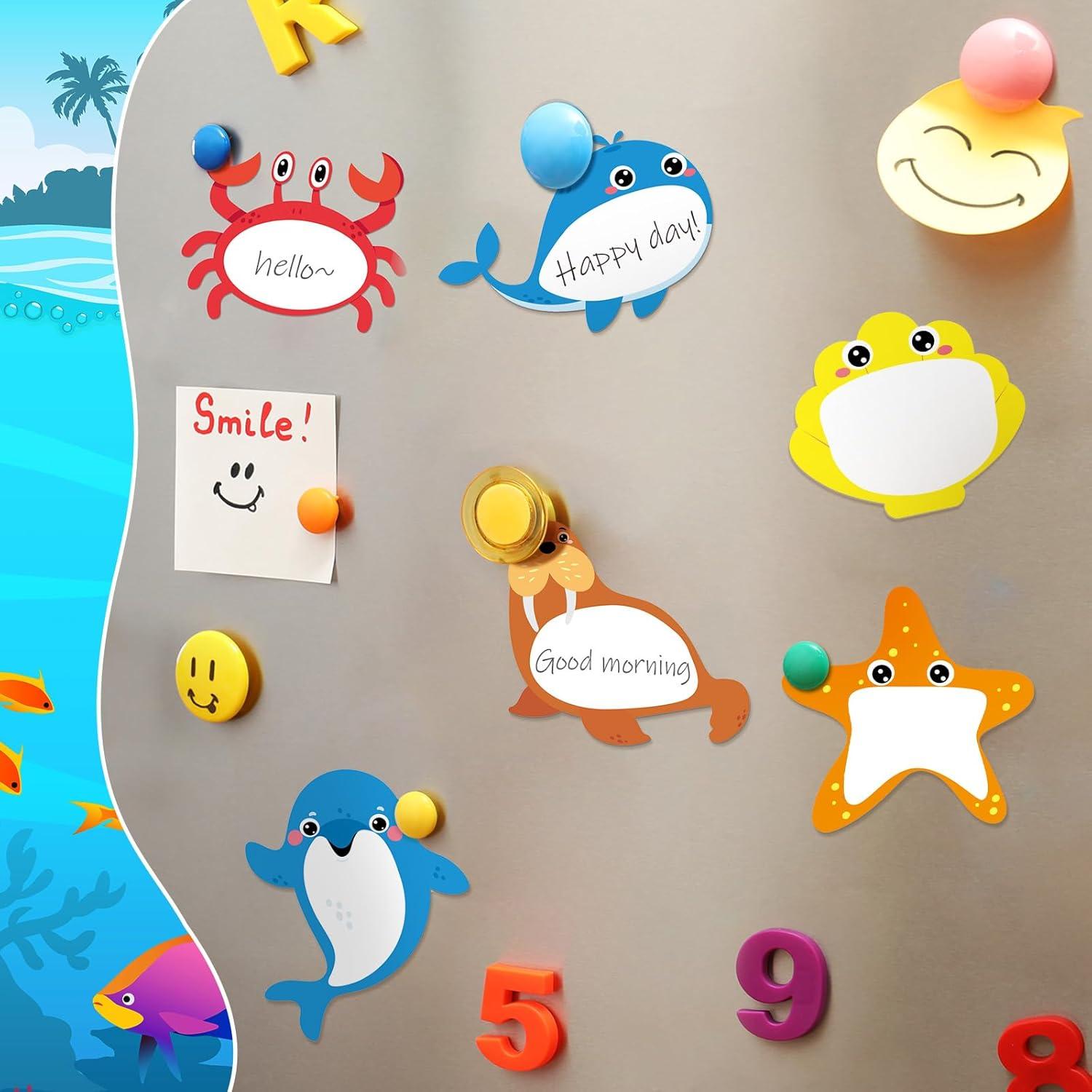 Notas Adhesivas Yinder Kawaii Animales del Océano 24 Pads