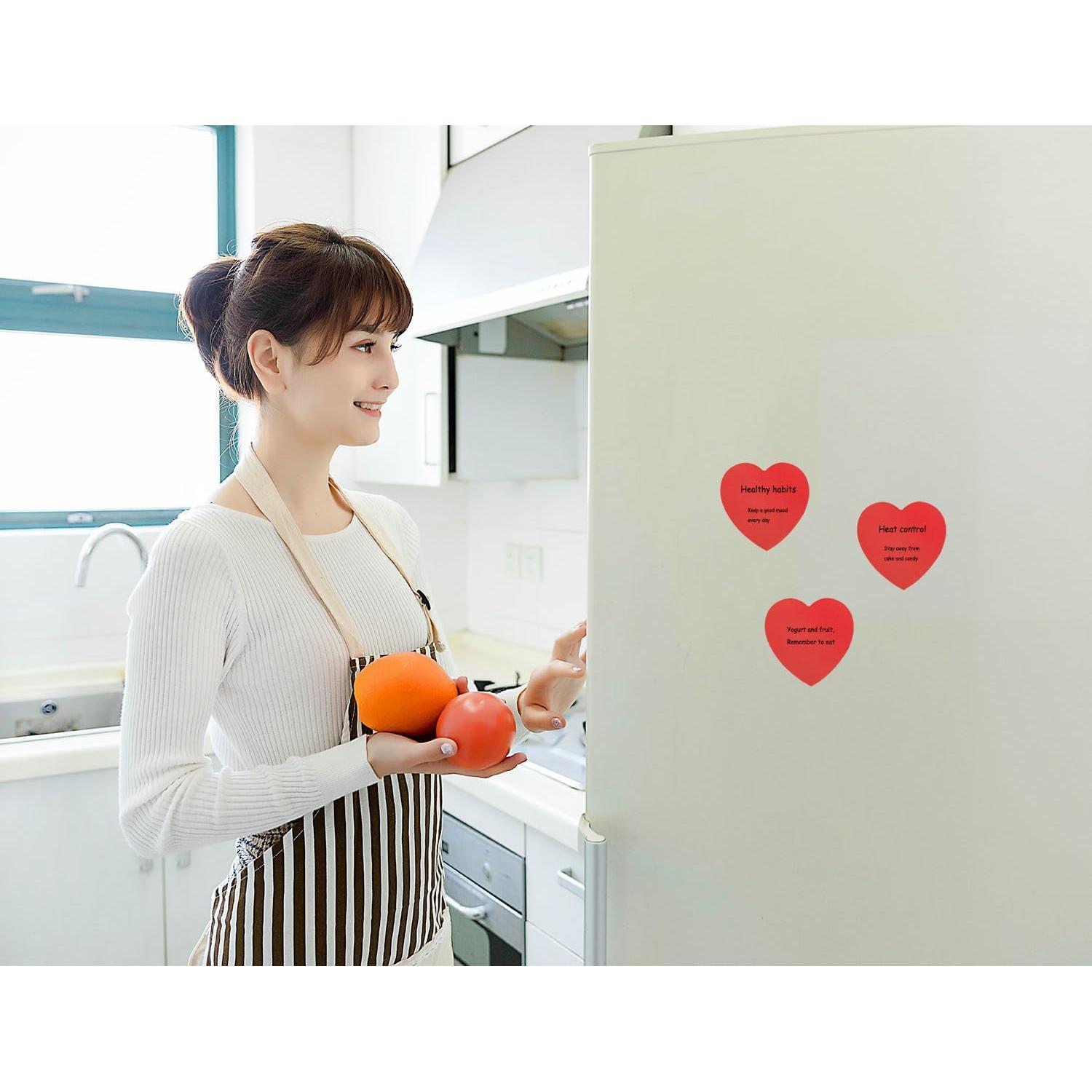 Notas Adhesivas Corazón Mini Skater Rojo 7x7cm 46 Hojas