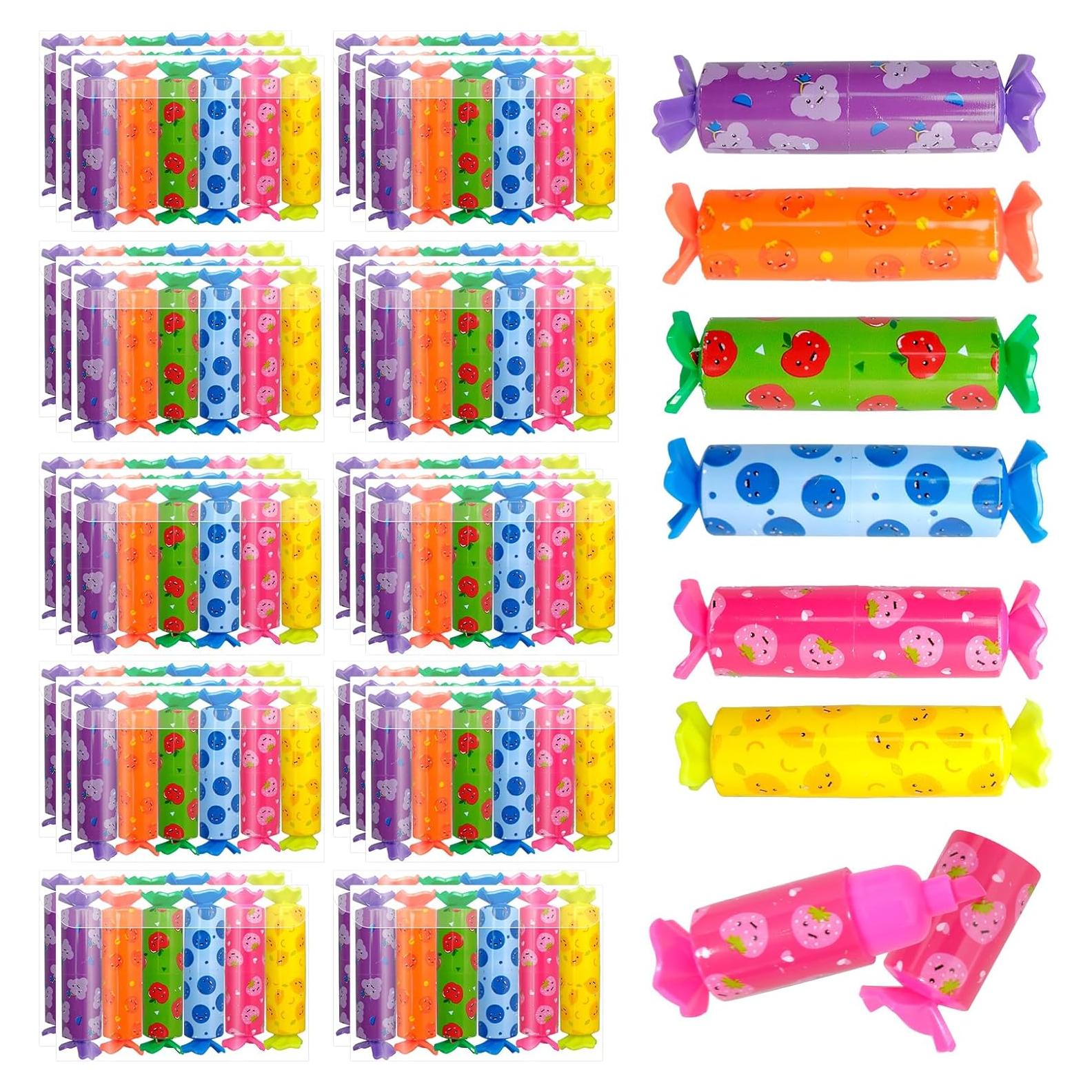 168 Mini Resaltadores Pastel SENONAPO - 6 Colores Multicolor