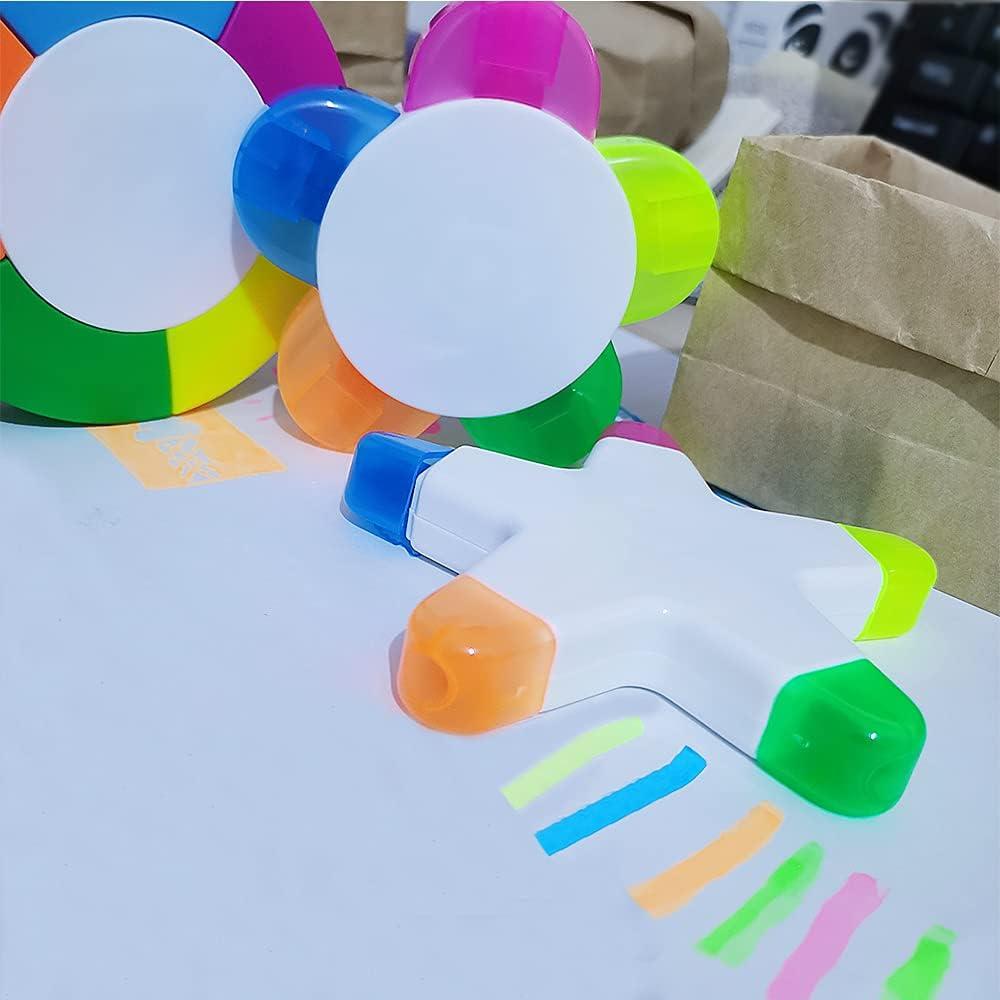 Paquete de 3 Marcadores Fluorescentes SunAngel Multicolor