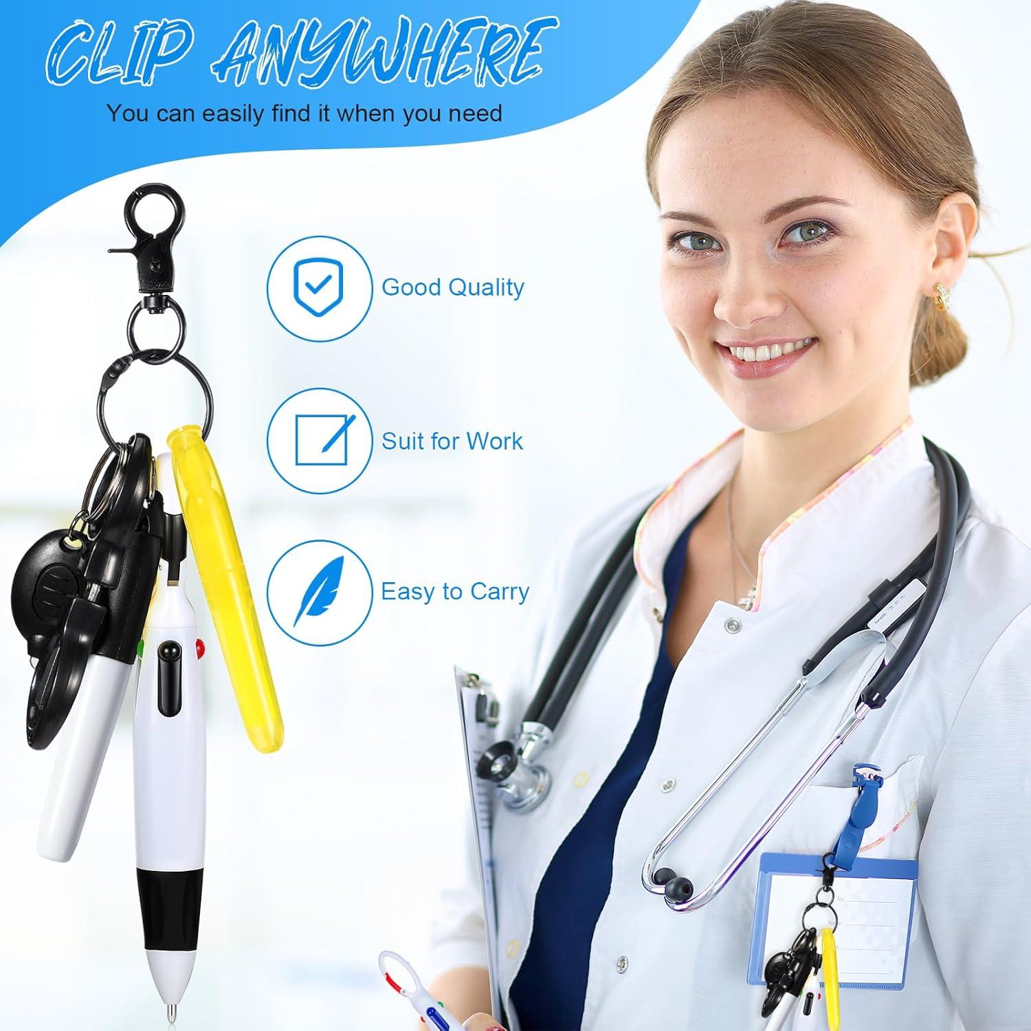 Juego de 72 Bolígrafos y Resaltadores Glenmal para Enfermería