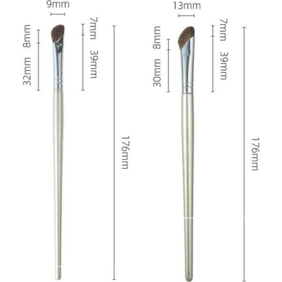 Brocha de Contorno Angulada Zenarao para Nariz y Mejillas