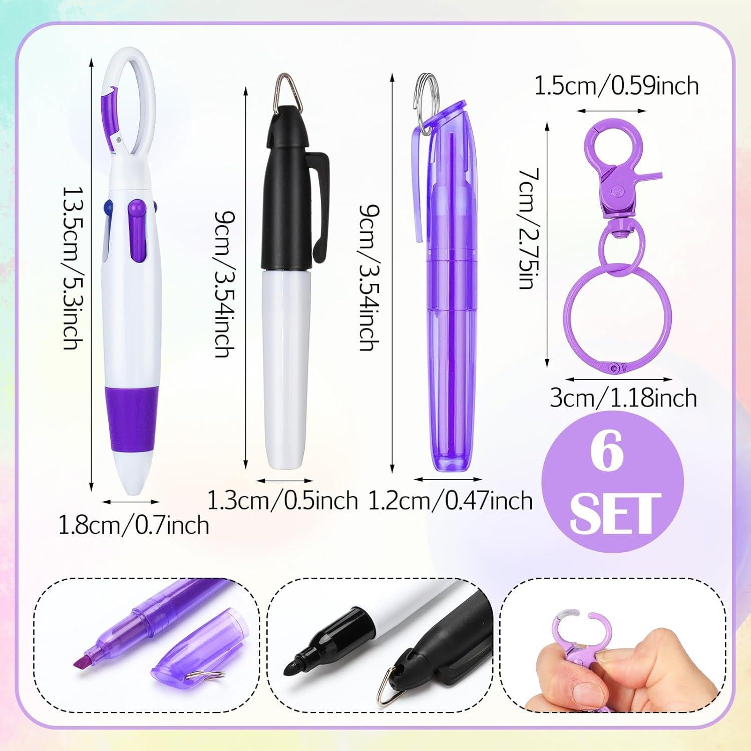 Juego de Bolígrafos para Enfermeras ForraFun - 6 Piezas