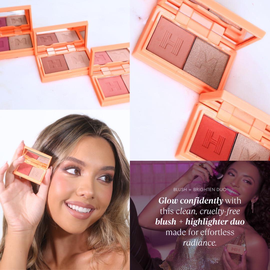 Dúo de Rubor y Iluminador BoSS Babe - Coral y Champán