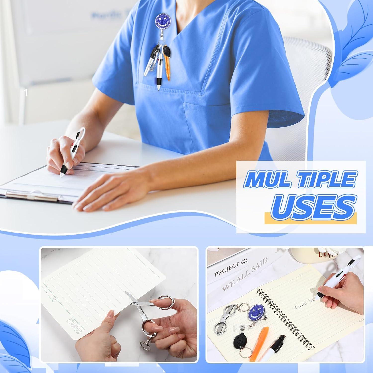 Kit de Accesorios para Enfermeras Motipuns - 6 Piezas Negro