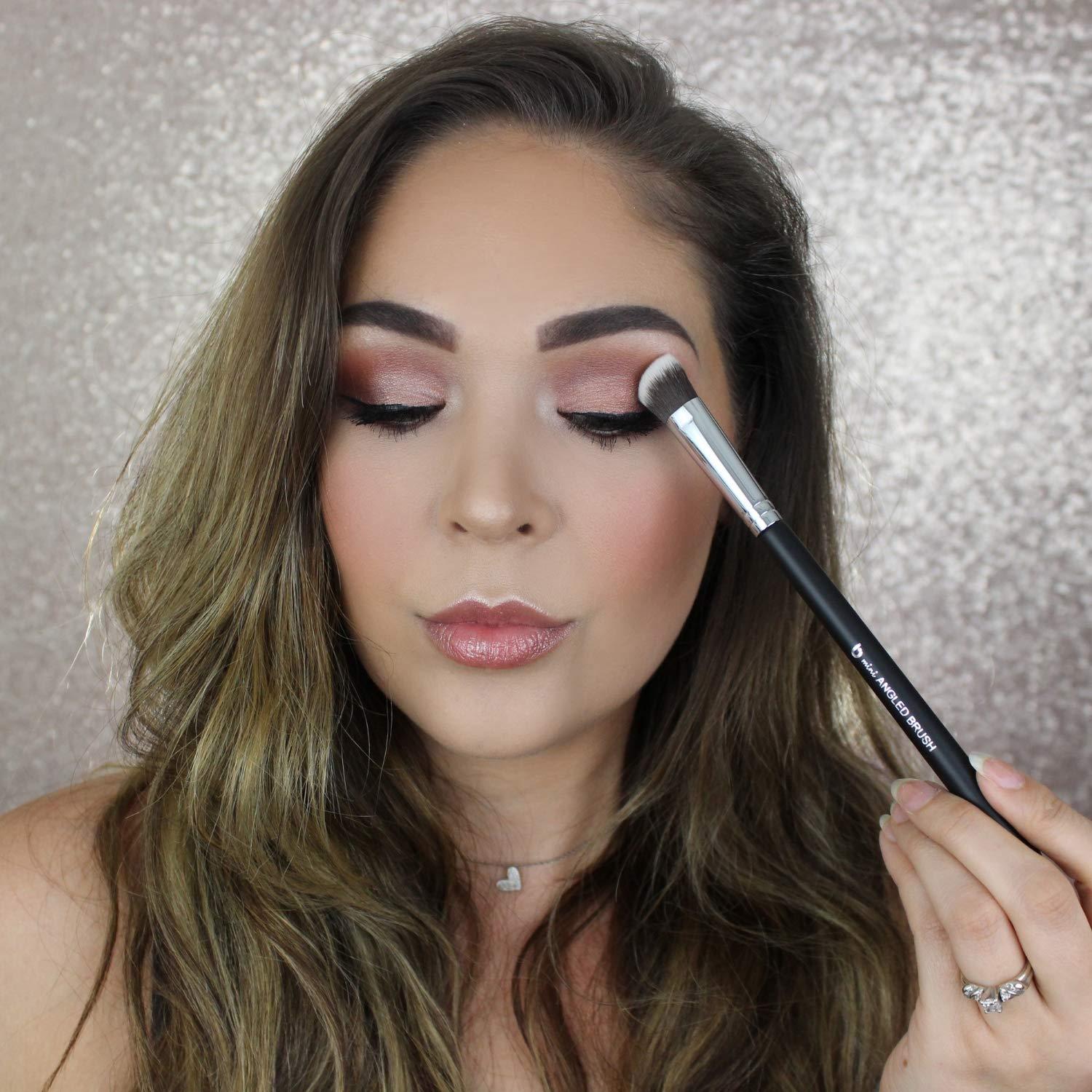 Brocha de Maquillaje en Ángulo Beauty Junkees Mini Kabuki