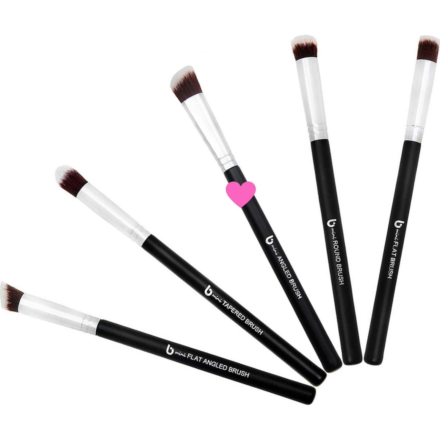 Brocha de Maquillaje en Ángulo Beauty Junkees Mini Kabuki