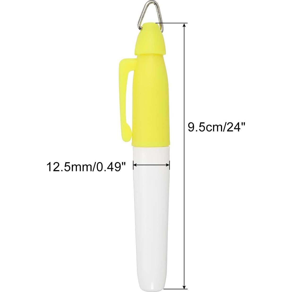 Marcadores Permanentes Mini PATIKIL Amarillo - Paquete de 5