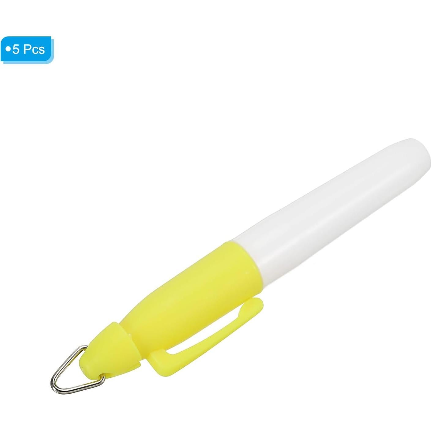 Marcadores Permanentes Mini PATIKIL Amarillo - Paquete de 5