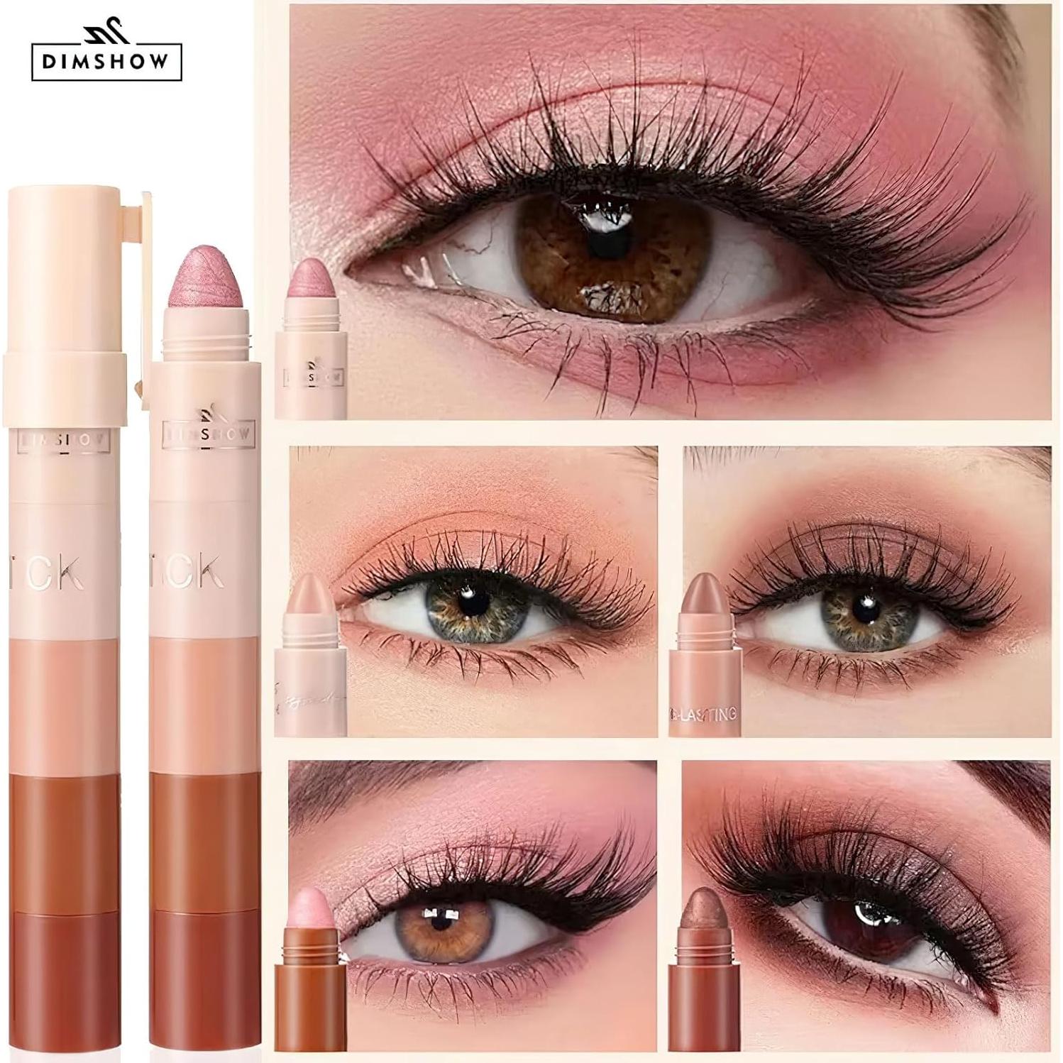 Kit de Lápiz de Sombra de Ojos 5 en 1 Ylapagne Marrón