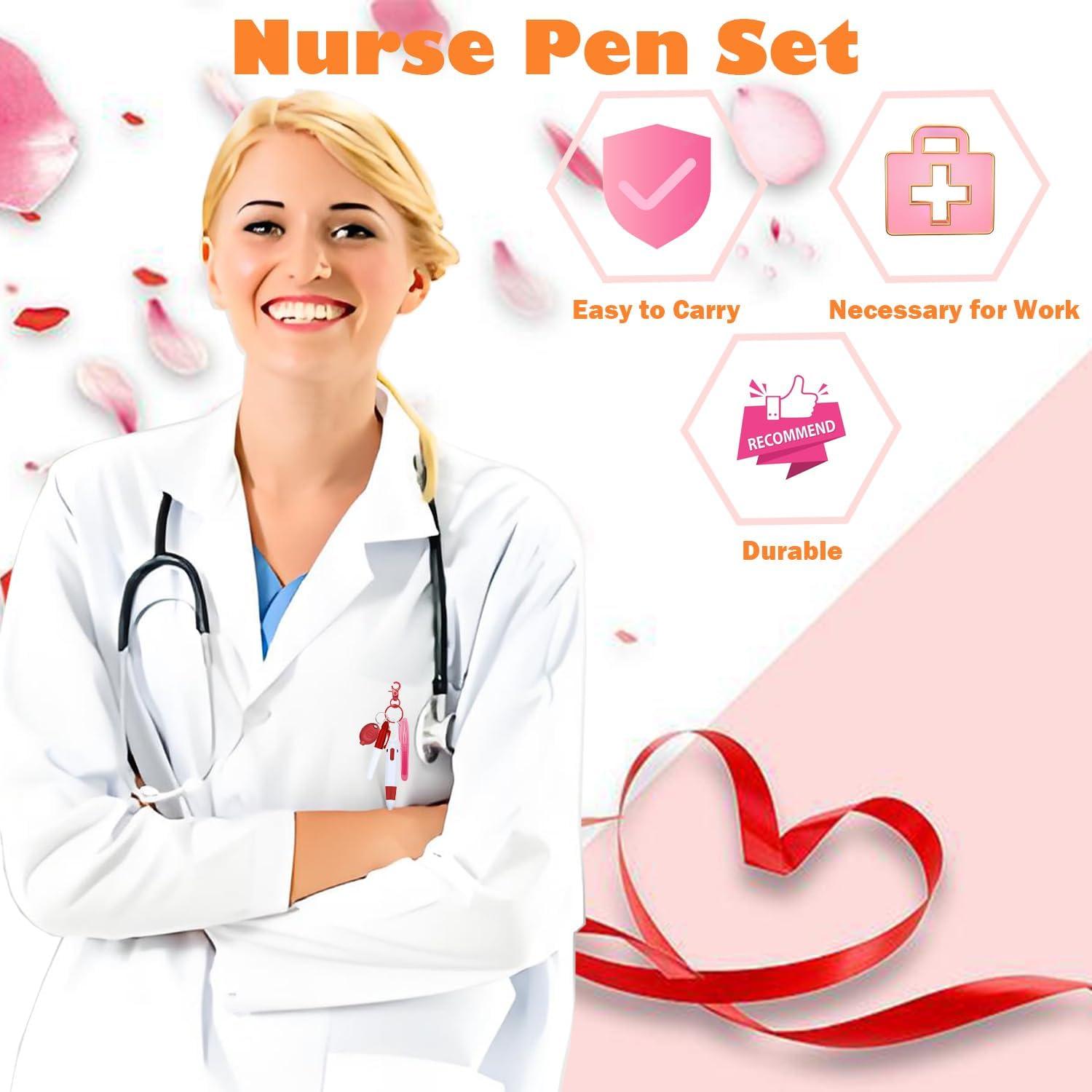 Juego de bolígrafos para enfermeras Daemson - 30 piezas multicolor