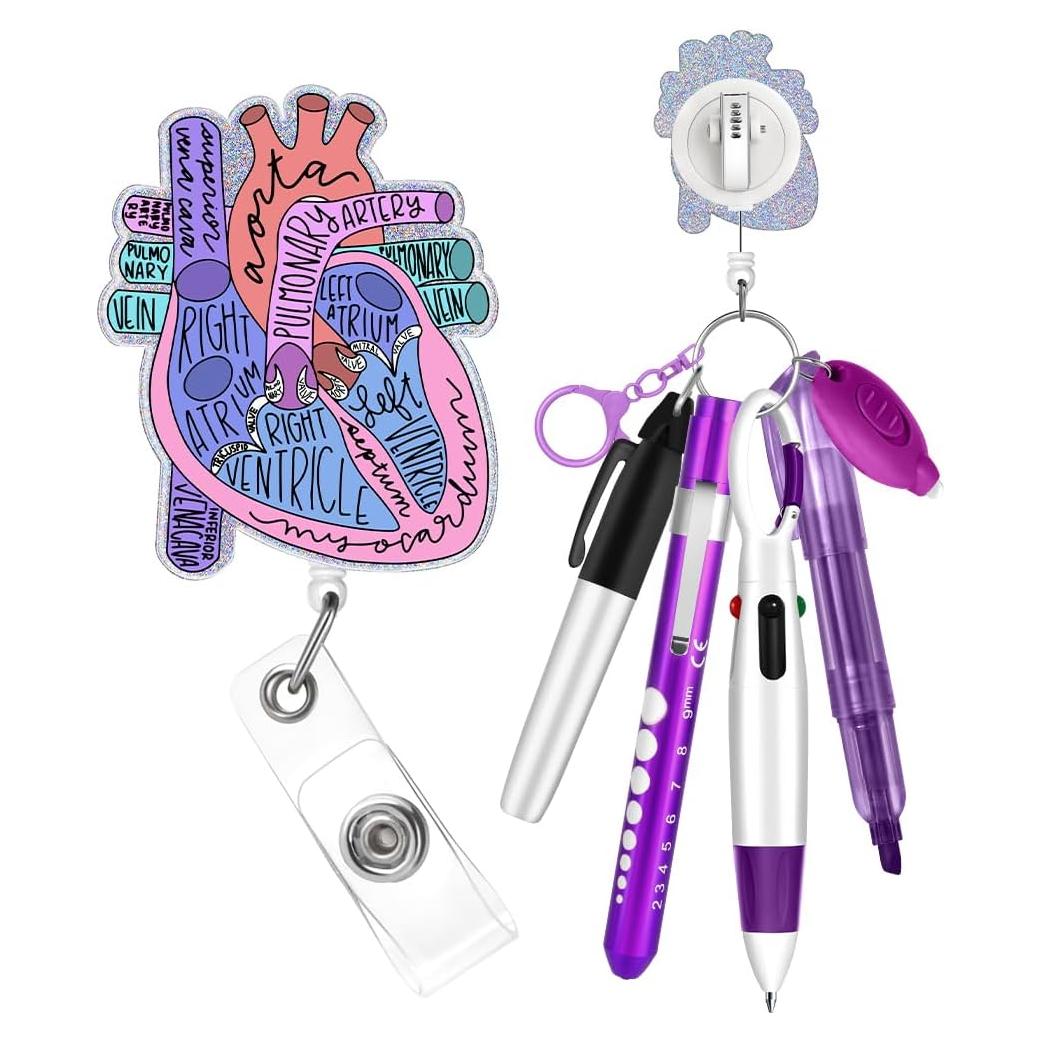 Conjunto de bolígrafos para enfermeras Plifal - 4 piezas