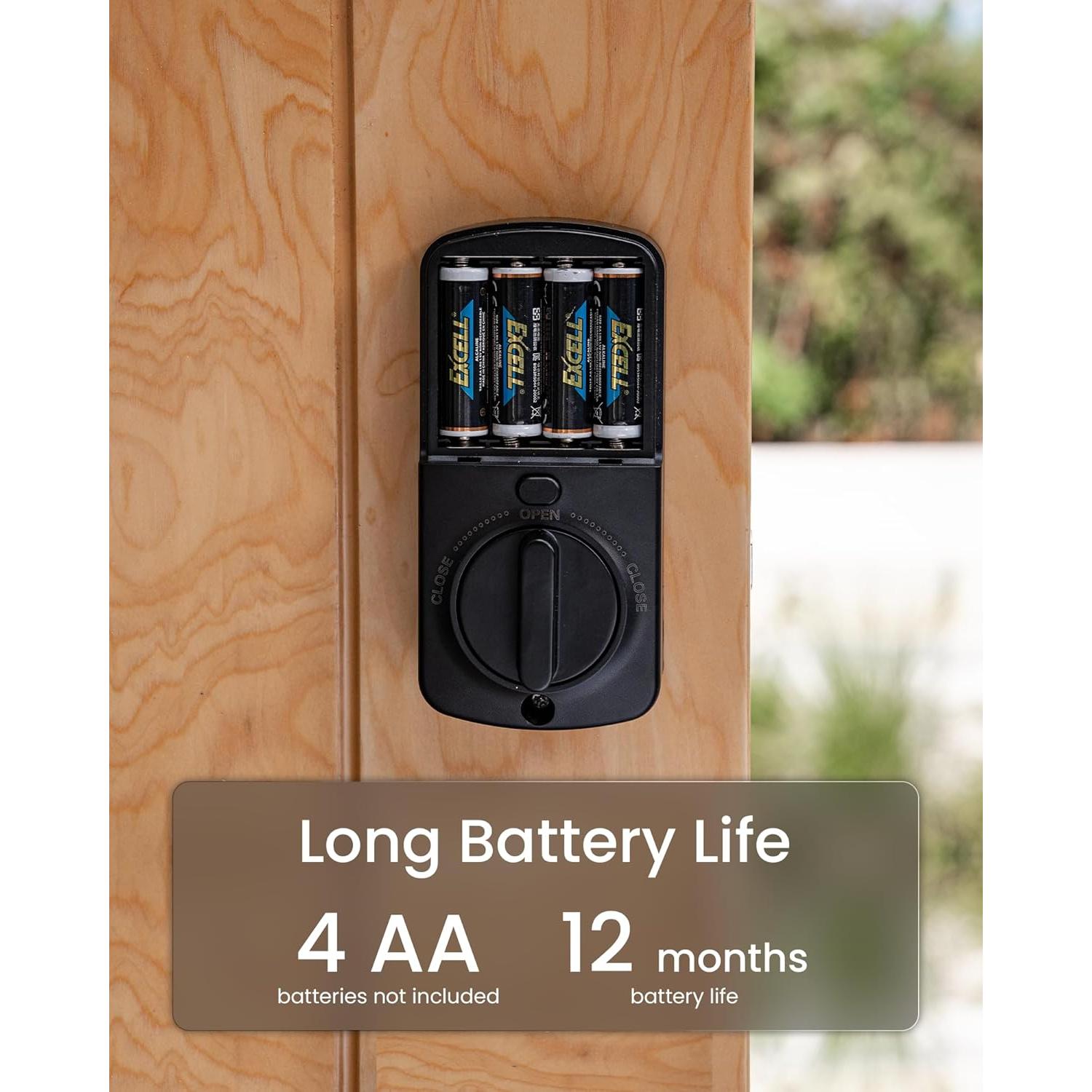 Cerradura Inteligente DESLOC B200 con Huella Dactilar