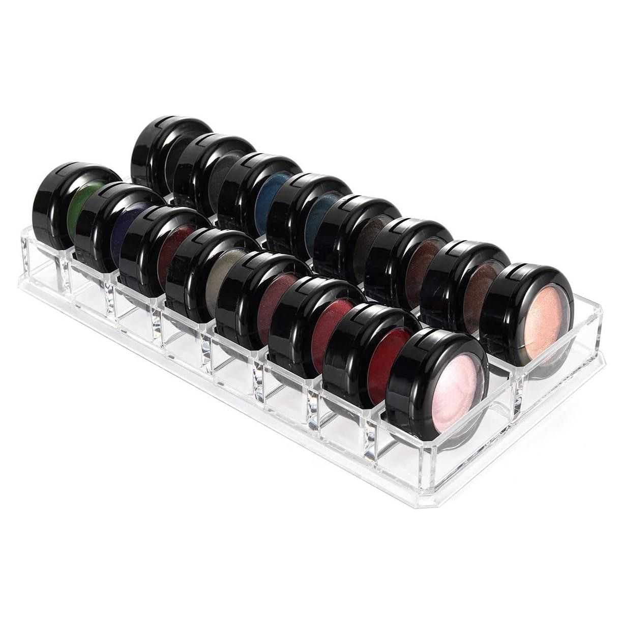 Organizador de Maquillaje Acrílico Luxspire 16 Compartimentos