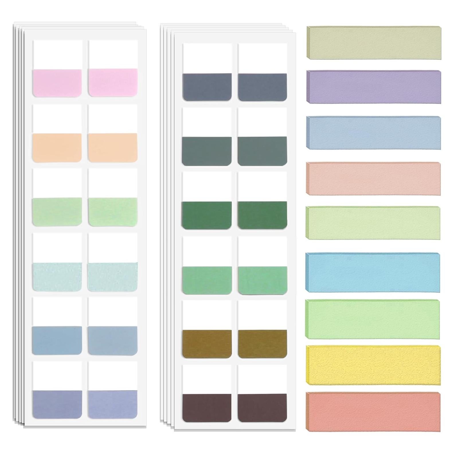 Notas Adhesivas Coloridas Potanro 1140 PCS Oficina Escuela