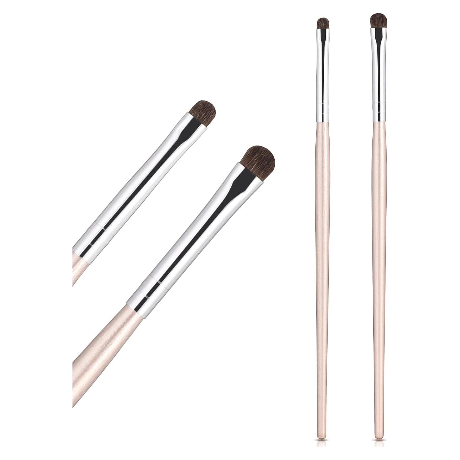 Set de 4 Brochas Difusoras de Maquillaje EupHHonycs Plata