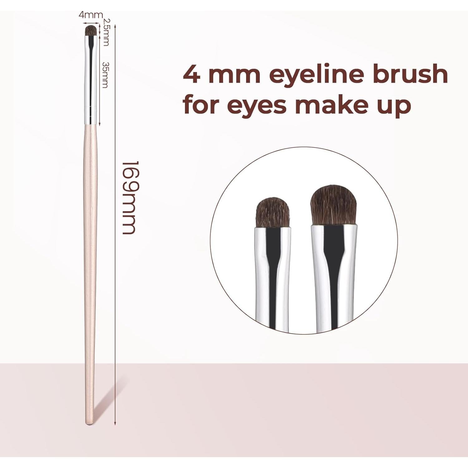 Set de 4 Brochas Difusoras de Maquillaje EupHHonycs Plata