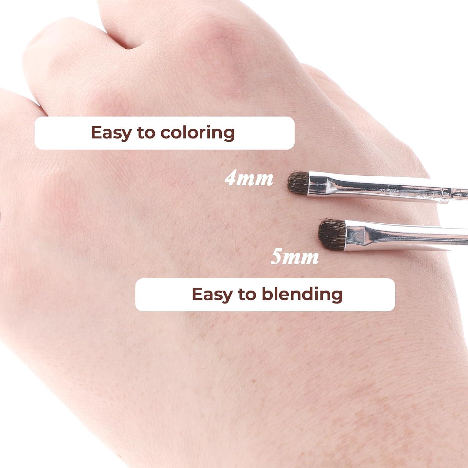 Set de 4 Brochas Difusoras de Maquillaje EupHHonycs Plata