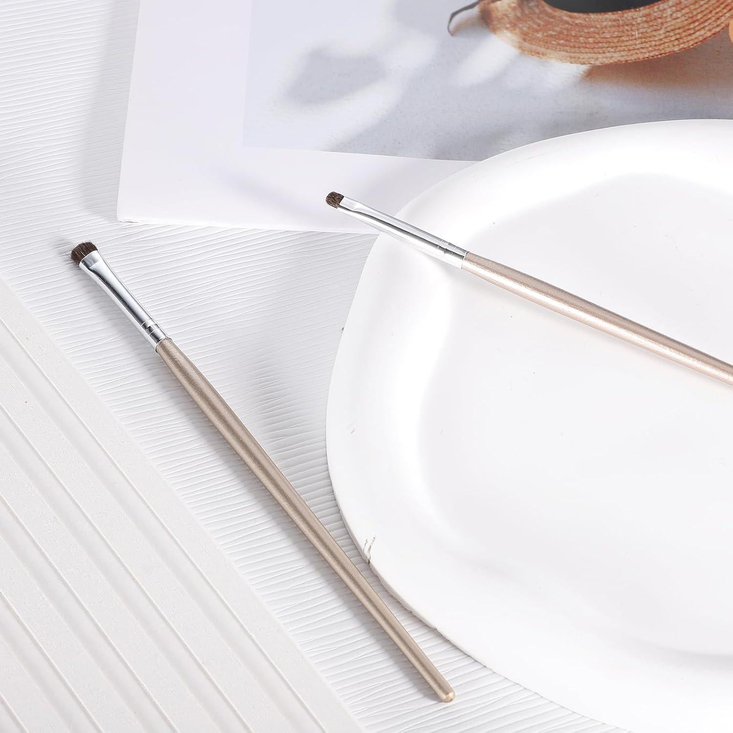 Set de 4 Brochas Difusoras de Maquillaje EupHHonycs Plata