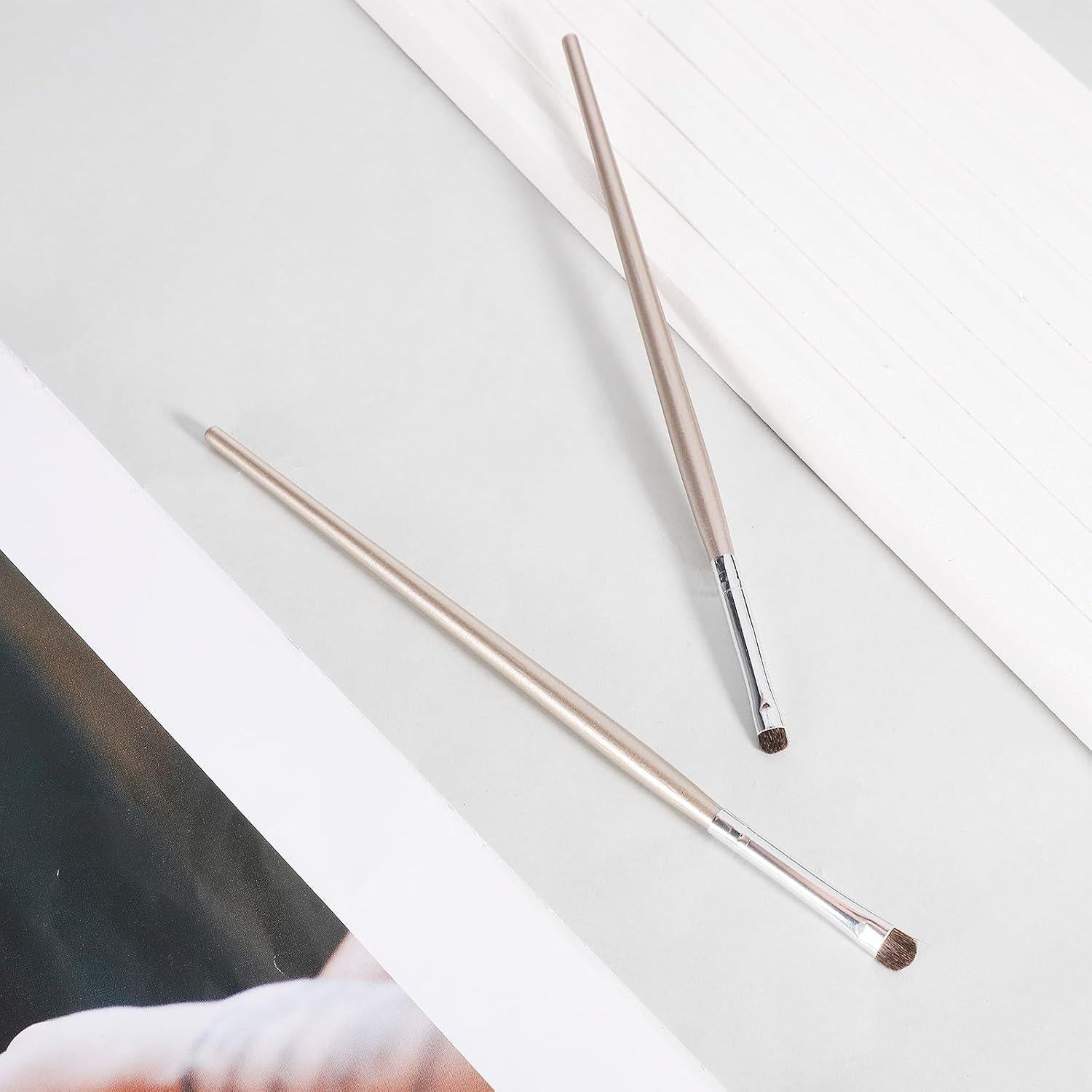 Set de 4 Brochas Difusoras de Maquillaje EupHHonycs Plata