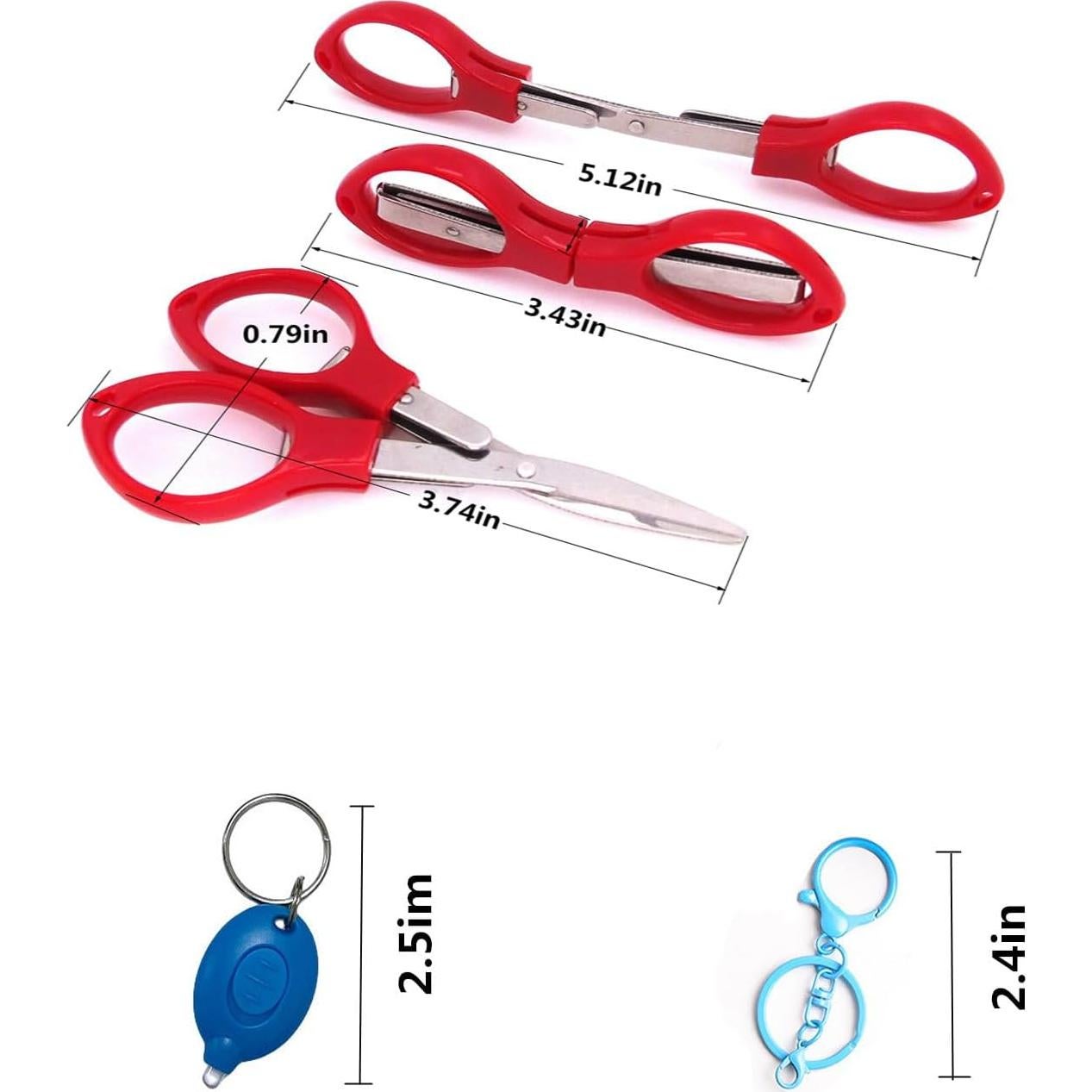 Juego de bolígrafos y carretes retráctiles YosiMing 7PCS