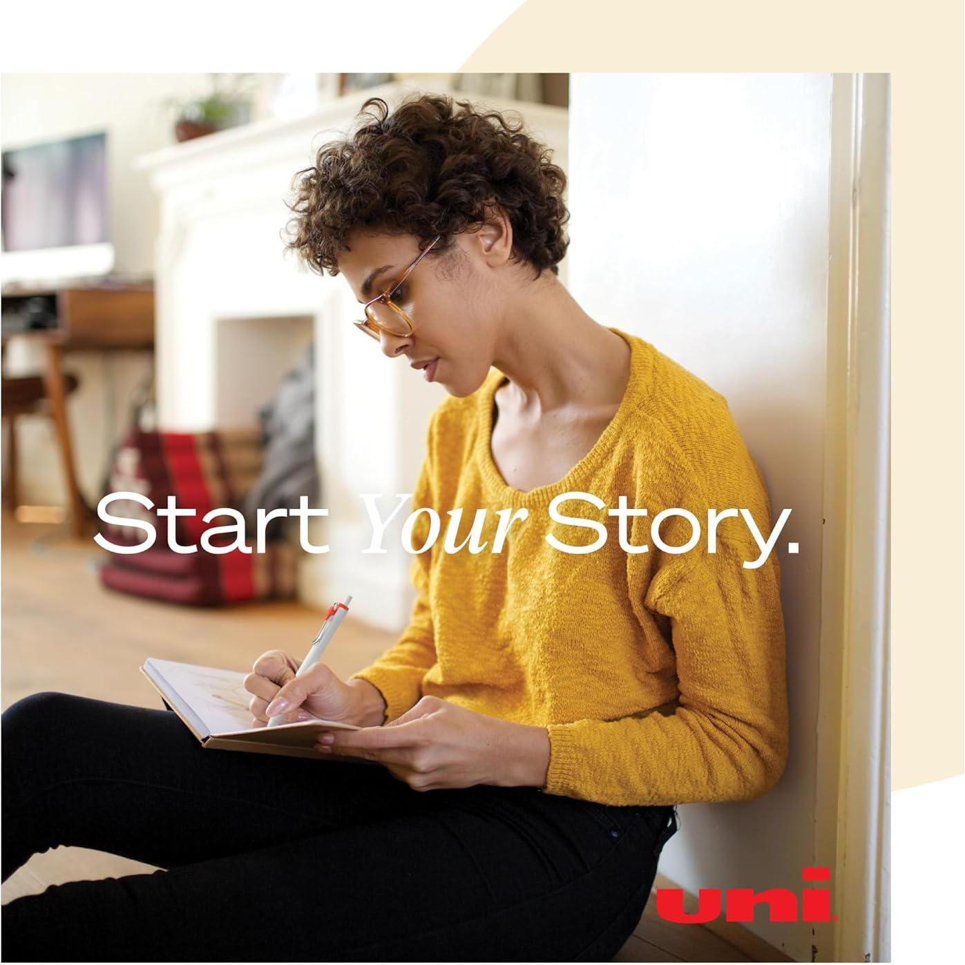 Bolígrafo Gel Retráctil Uniball uniONE 0.7 mm Surtido 8 Unidades