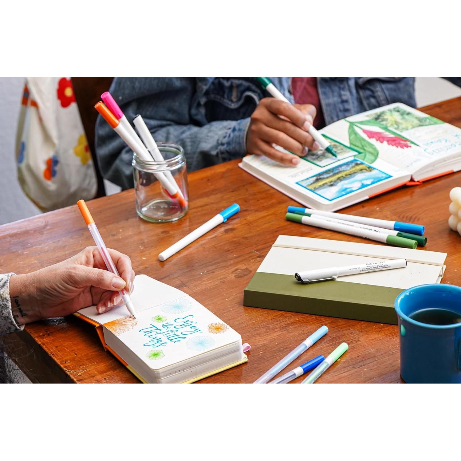 Set de 10 Bolígrafos de Gel Hello, Artist! Multicolor No Tóxicos