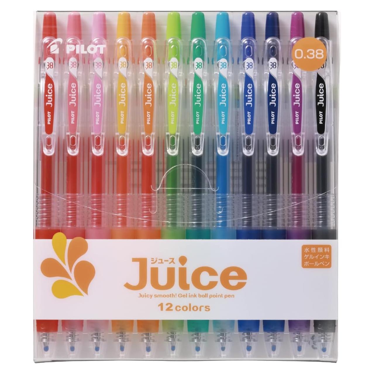 Bolígrafo de Gel PILOT Juice 0.38 mm Set 12 Colores