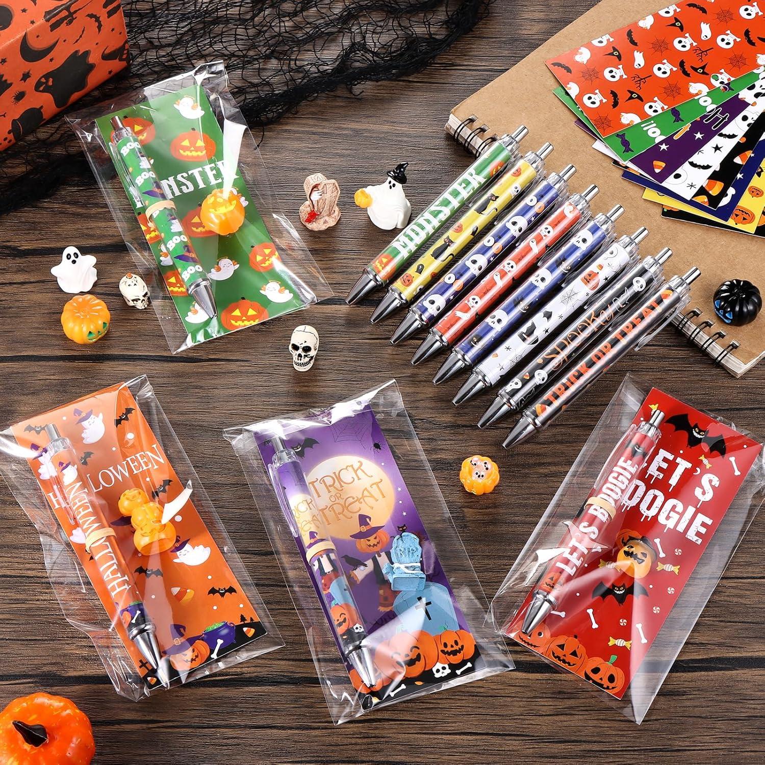 Set de 144 Bolígrafos de Gel Halloween Ioffersuper Multicolor