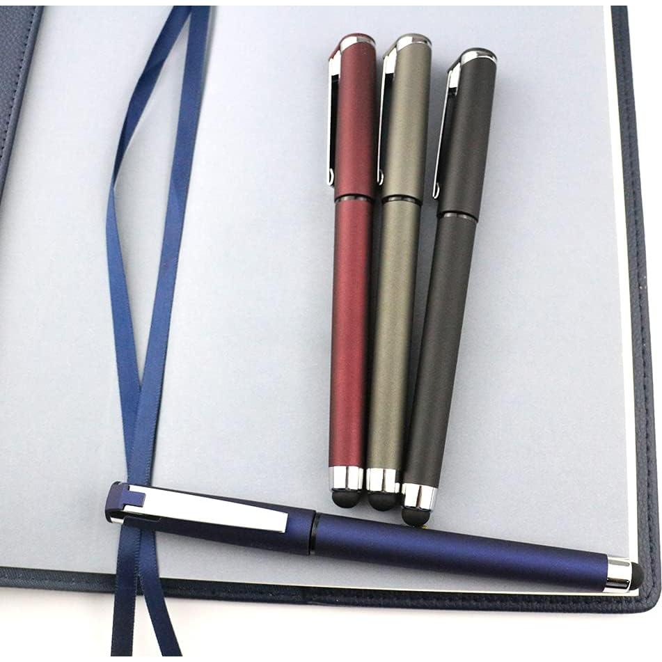 Bolígrafos de Gel Negro NC 1.0mm con Stylus - 18 Paquete