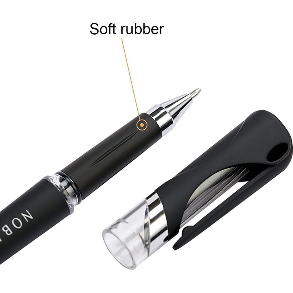 Bolígrafos de Gel MyLifeUNIT 1.0 mm Tinta Negra Paquete 12