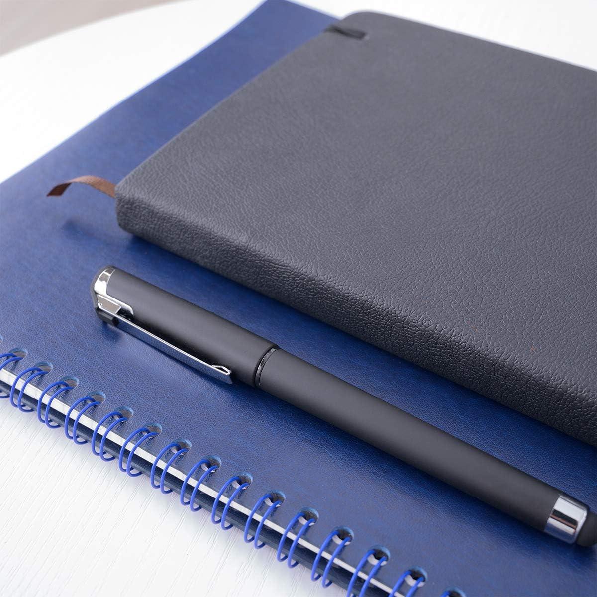 Bolígrafos de Gel Negro MiSiBao 0.7mm 18 Paquete con Stylus