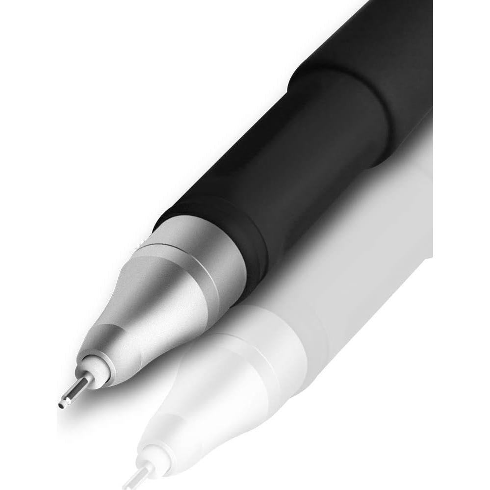 Bolígrafos de Tinta Gel OBE WISEUS 0.4mm Set 12 Piezas Negro