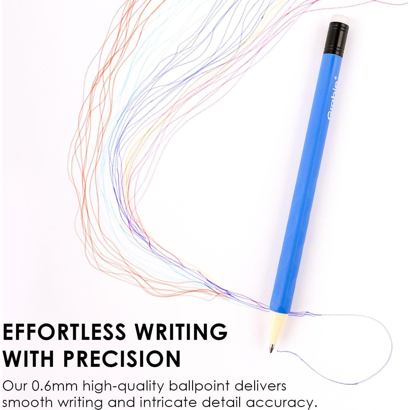 Bolígrafos de Gel Borrables Grabie, 9 Colores, 0.6mm