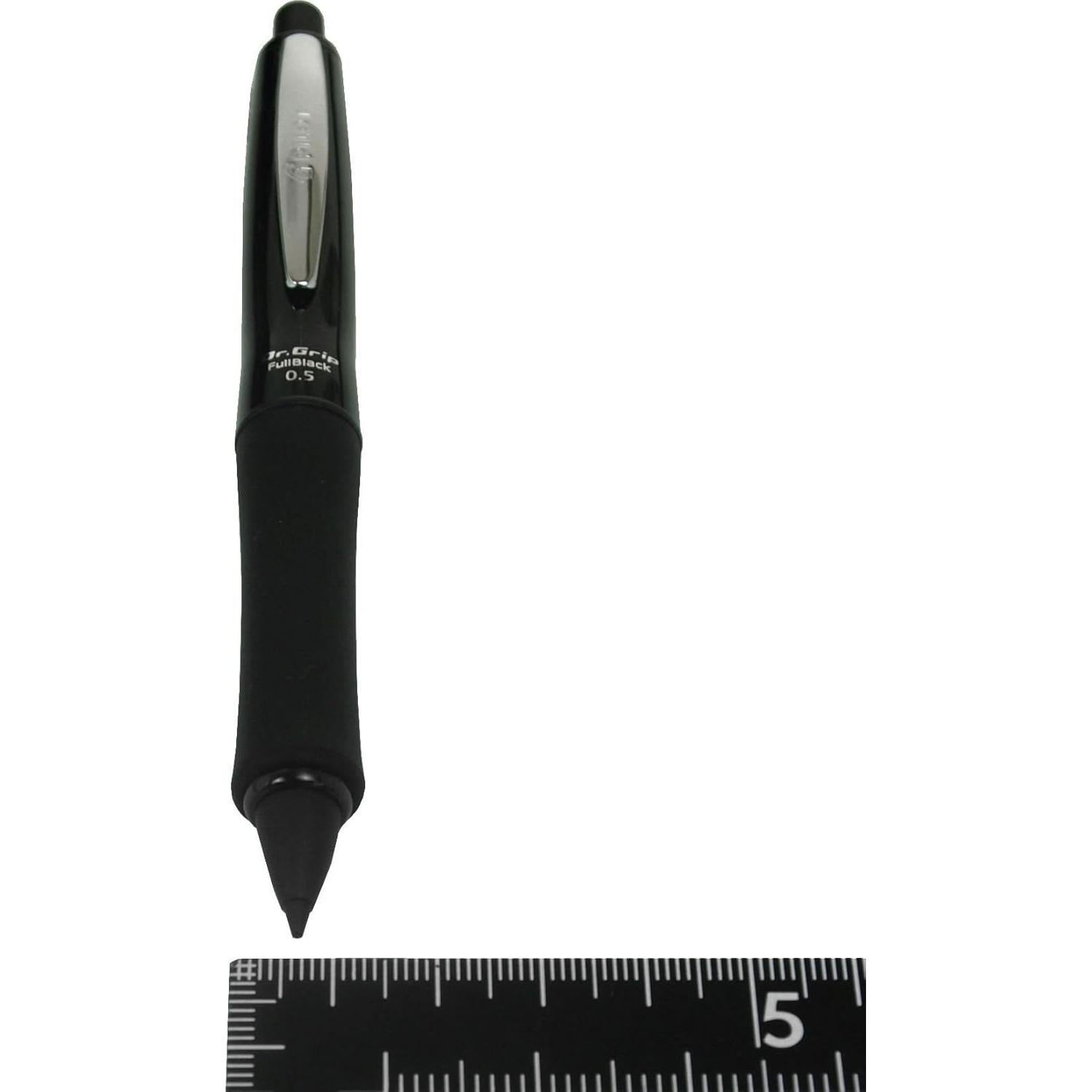 Lápiz mecánico Pilot Dr.Grip Full-Black 0.5mm Plata