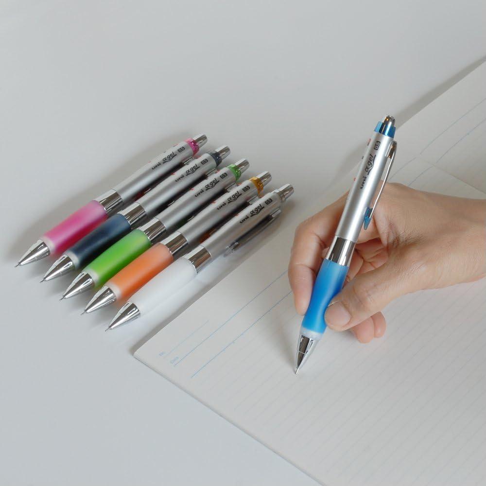 Lápiz Mecánico Uni Alpha-Gel Shaker Negro 0.5mm