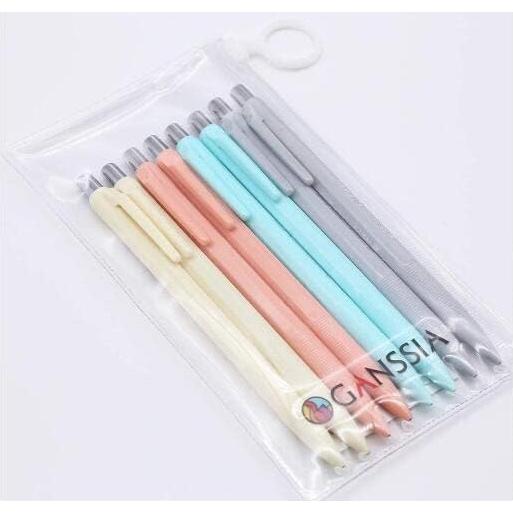 Lápices Mecánicos Multicolores GANSSIA 0.7mm Paquete de 8