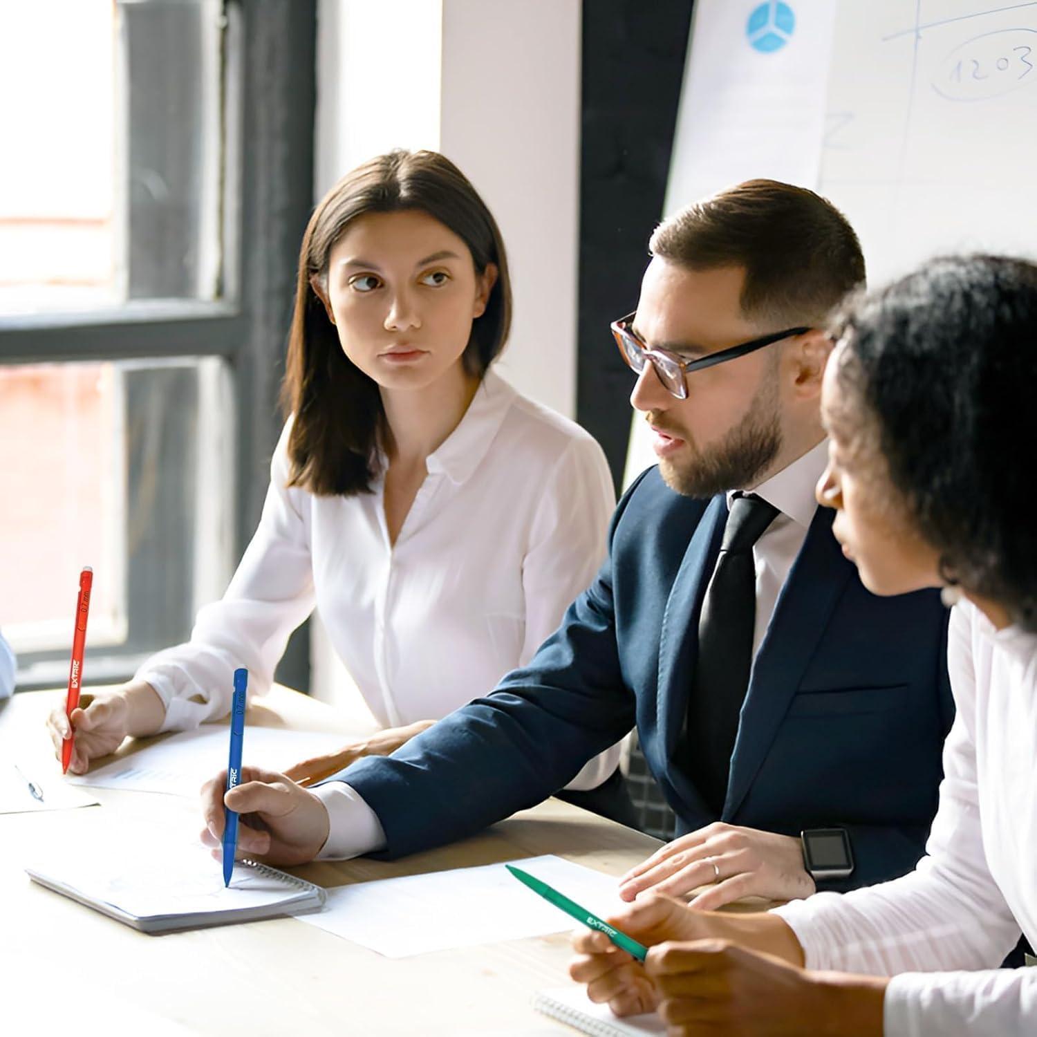 Lápices Mecánicos EXTRIC 0.7mm HB #2 con Borradores - Paquete de 48