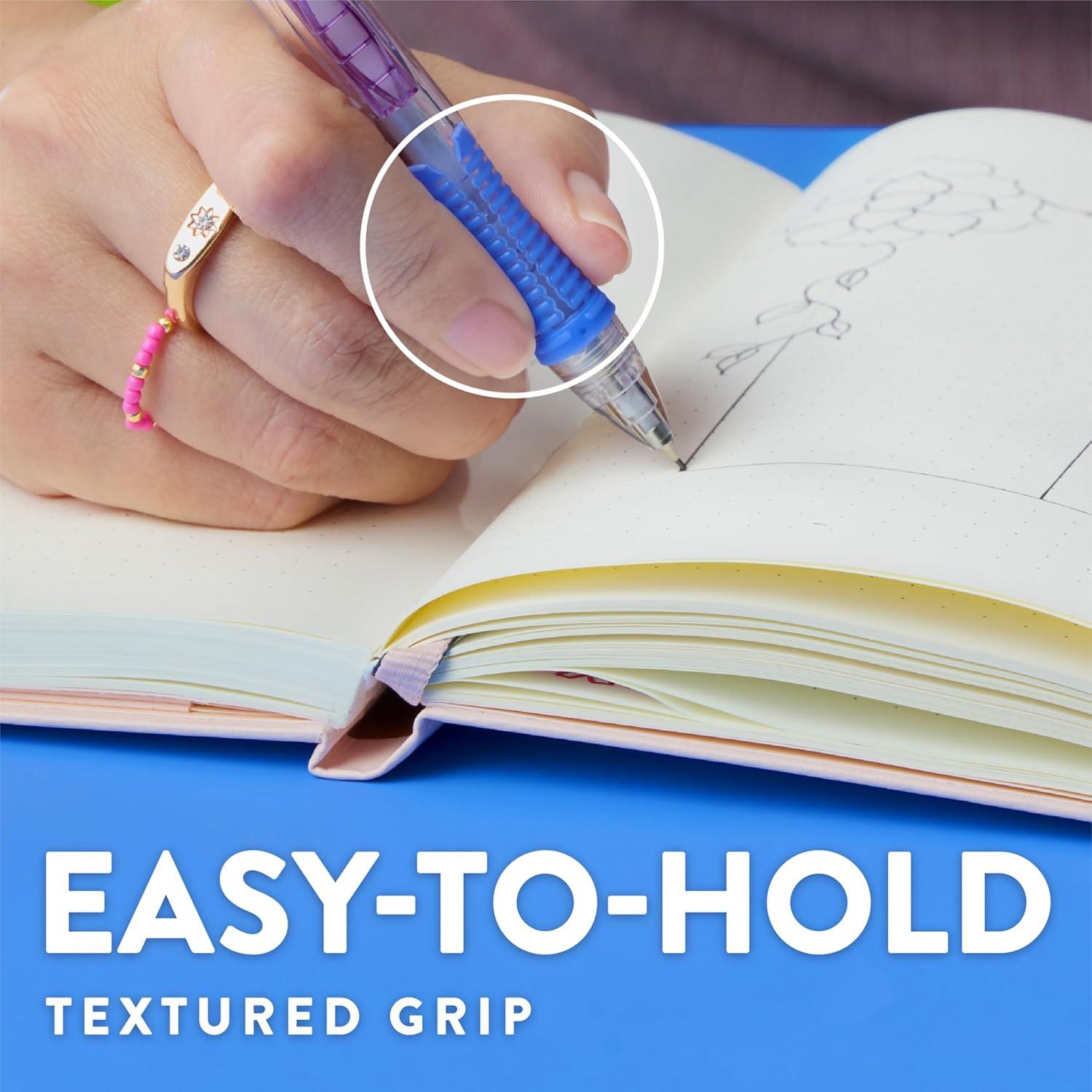 Lápiz Mecánico Paper Mate Clearpoint Color Block, Mina HB #2, 6 Unidades