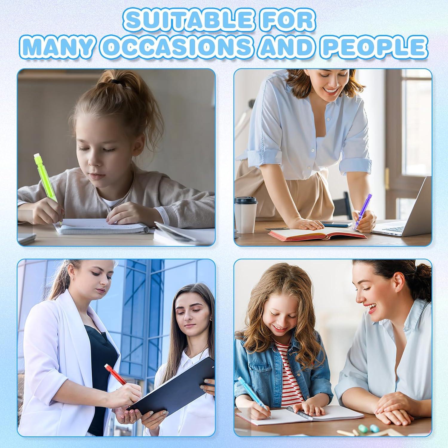 16 Lápices Mecánicos Mini Mabor 0.7mm Colores Variados