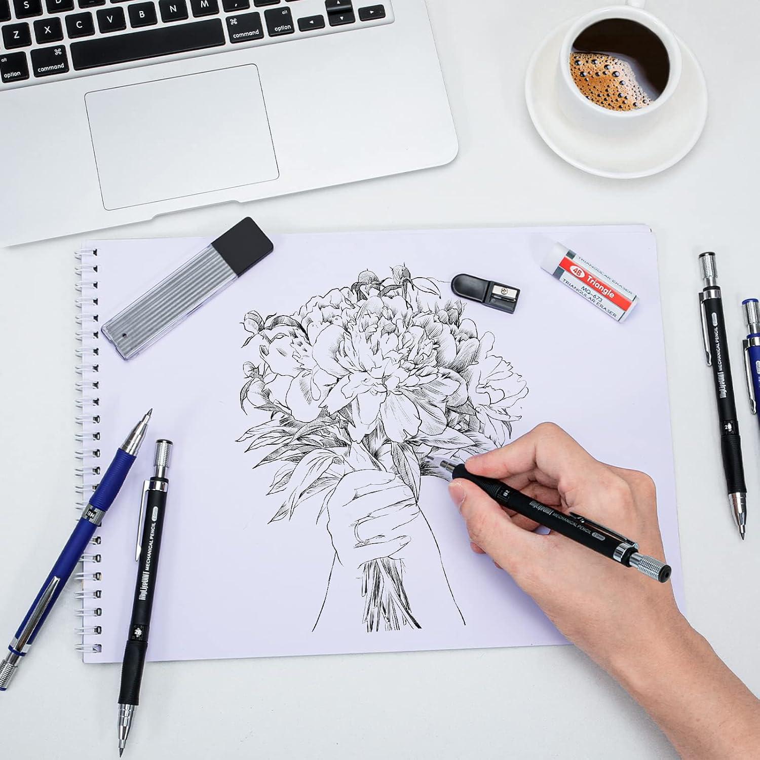 Juego de Lápices Mecánicos MyLifeUNIT 22 Pcs 2.0 mm Multicolor