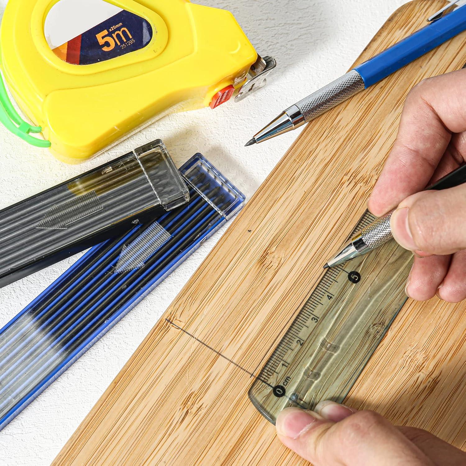 Juego de Lápices Mecánicos Aitikili 2mm con Recargas HB y 2B