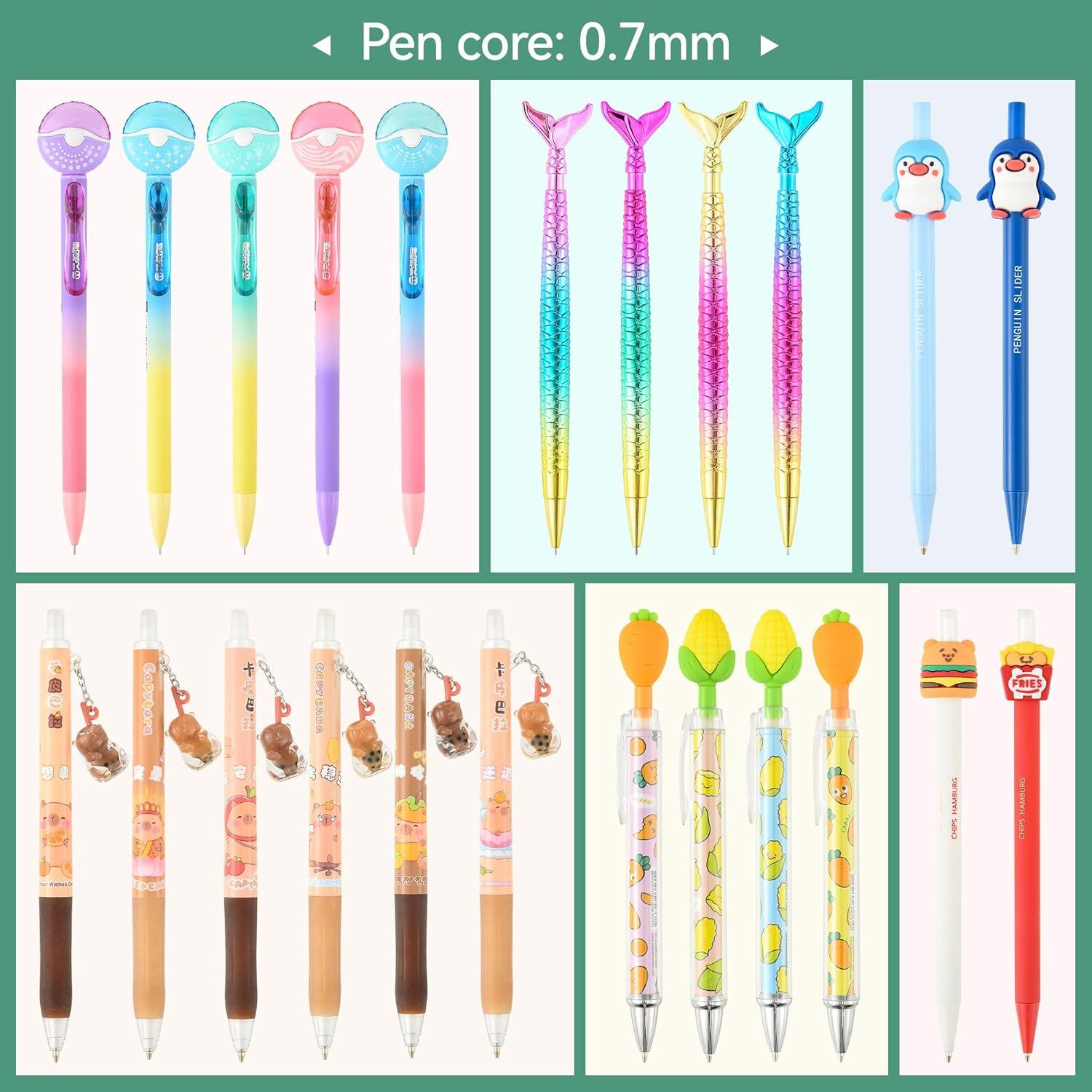 Juego de 12 Lápices Mecánicos Jollin 0.5mm y 0.7mm con Recargas