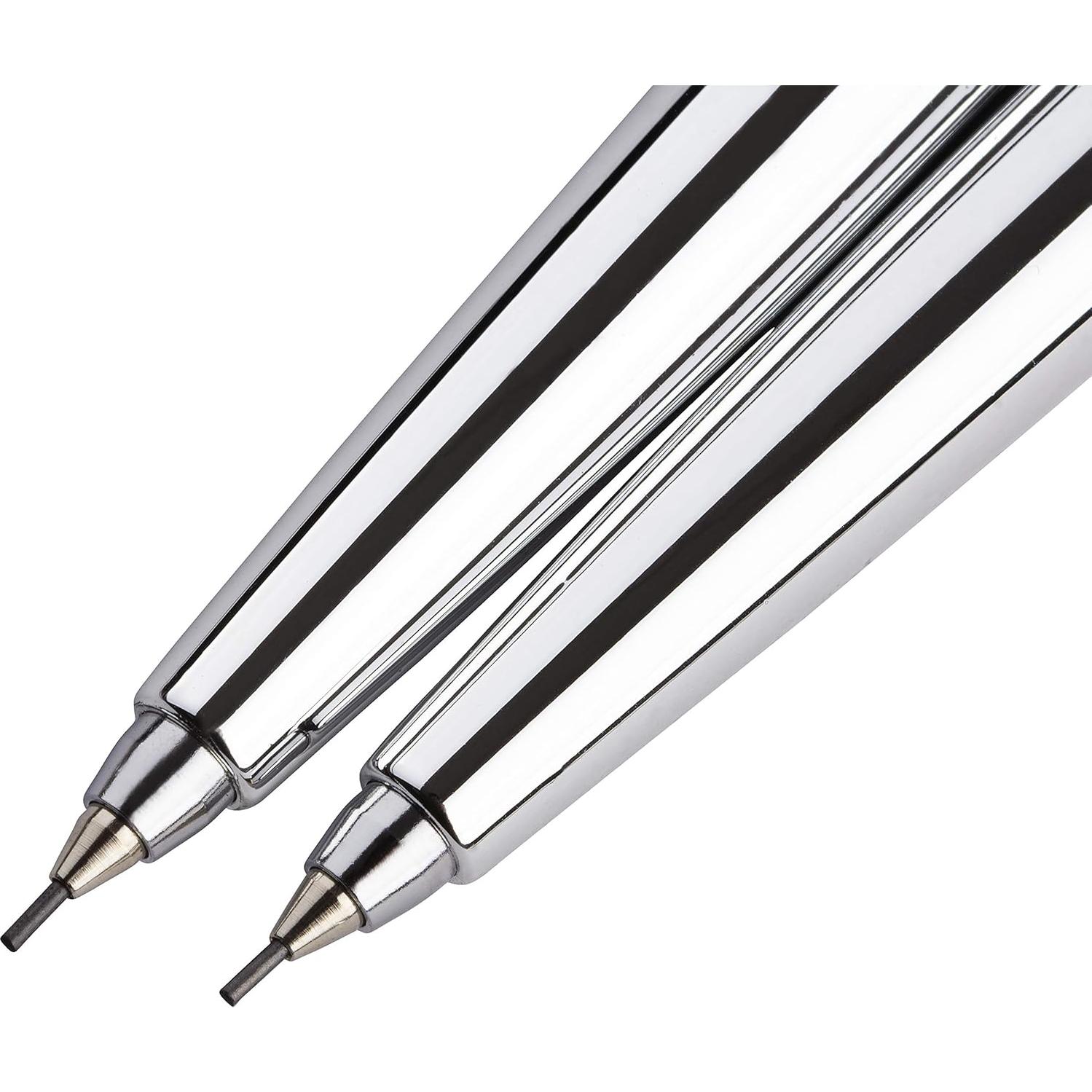 Lápiz Mecánico 0.7mm Mr. Pen - Paquete de 2 con Borradores